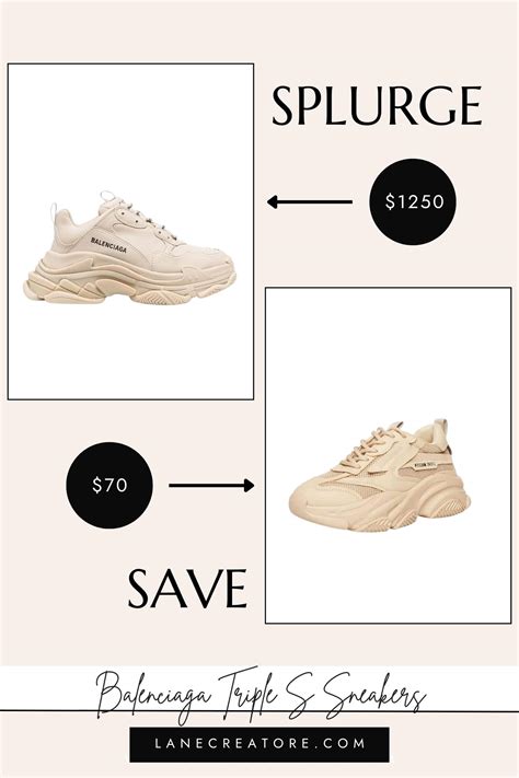 cheap balenciaga inspired sneakers